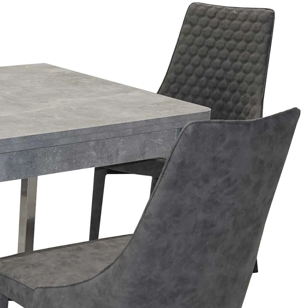 Wohnen Küchen-Essgruppen|Esszimmer Komplett*4 Personen Tischgruppe günstig - Times (fünfteilig)