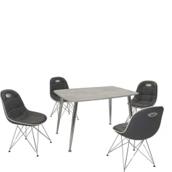 Wohnen 4 Personen Tischset modern - Exklusiva (fünfteilig)