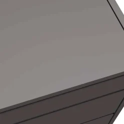 Wohnen 4 Schubladen Hochkommode mit Spiegel klappbar - Bathford