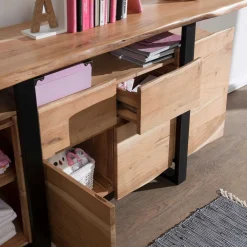 Wohnen Abgefahrenes Design Sideboard aus Akazie - Lussina