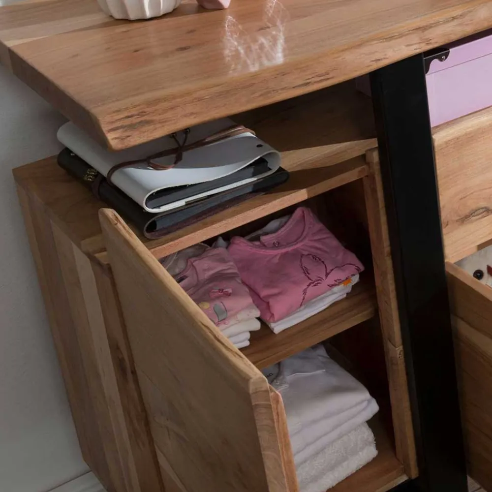 Wohnen Abgefahrenes Design Sideboard aus Akazie - Lussina