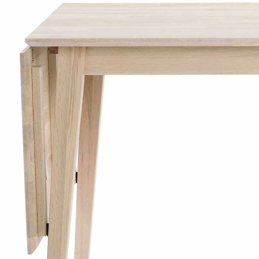 Wohnen Küchen-Essgruppen|Esszimmer Komplett*Abklappbarer Esstisch & 4 Stühle - Pessoa (fünfteilig)