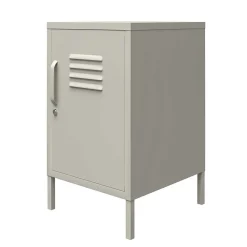 Wohnen Kommoden|Nachttische*Abschließbare Türen-Kommode im Spind Look - Melanje