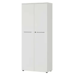 Wohnen Abschließbarer Akten Büroschrank in Lichtgrau - Ofledio