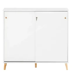 Wohnen Büroschränke*Abschließbarer Officeschrank mit Schiebetüren - Obtin