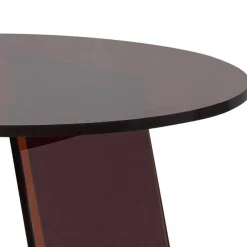 Wohnen Designermöbel*Acryl Beistelltisch in Braun - Lou