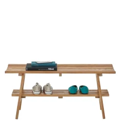 Wohnen Schuhschränke|Garderobenbänke*A-Design Dielenbank mit Ablage - Gangizo