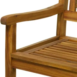 Wohnen Balkonmöbel|Terrassenmöbel*Akazie Gartengruppe mit Tisch oval - Egina (vierteilig)