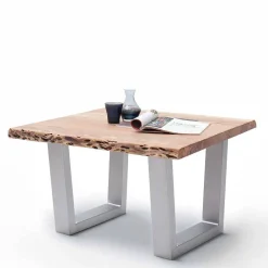 Wohnen Akazie Sofatisch mit gewachsener Kante - Thoros