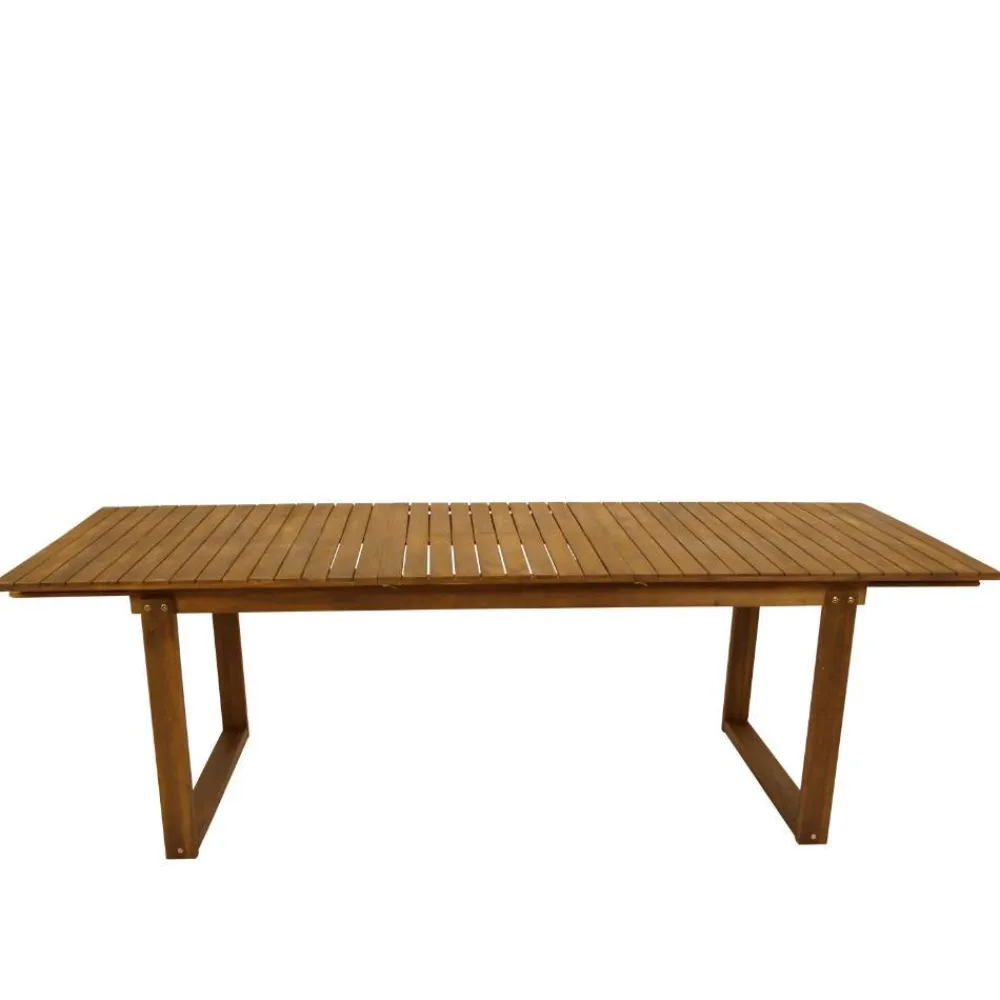 Wohnen Naturholzmöbel|Massivholzmöbel*Akazienholz Gartentisch verlängerbar - Sennpa