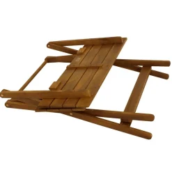 Wohnen Massivholzmöbel|Küchentische*Akazienholz Klapptisch mit X Gestell - Flavios