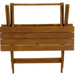 Wohnen Massivholzmöbel|Küchentische*Akazienholz Klapptisch mit X Gestell - Flavios