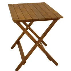 Wohnen Massivholzmöbel|Küchentische*Akazienholz Klapptisch mit X Gestell - Flavios