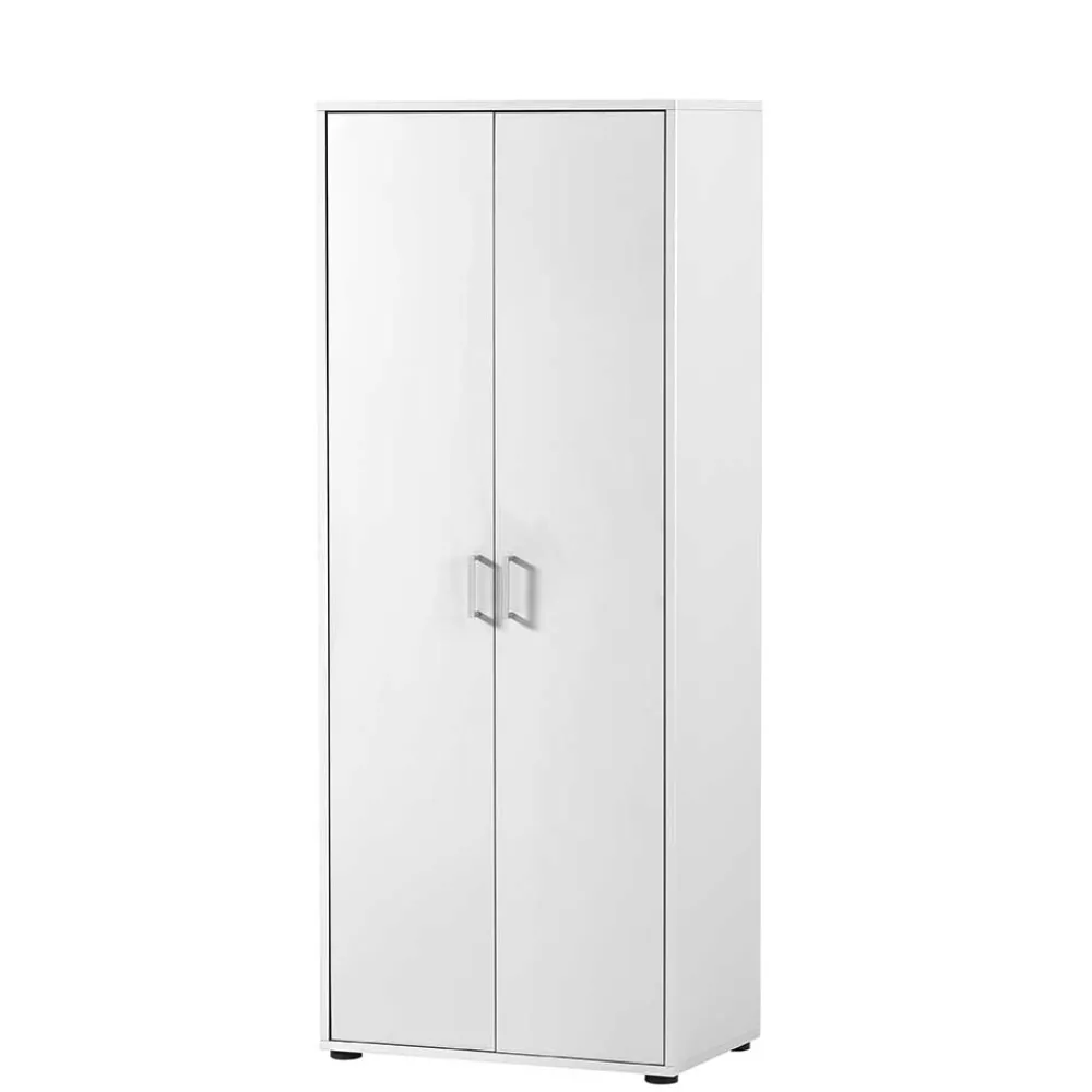 Wohnen Weiße Möbel|Büroschränke*Aktenordner-Schrank in modernem Design - Mercy