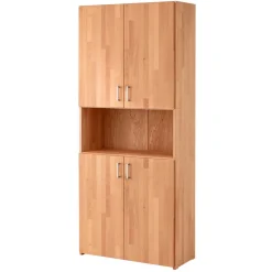 Wohnen Büroschränke*Aktenordnerschrank mit Fach und vier Türen - Bash