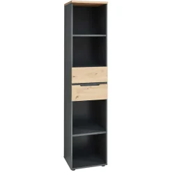 Wohnen Esszimmerregale|Regale*Aktenregal mit vier Fächern & zwei Schubladen - Kuetra