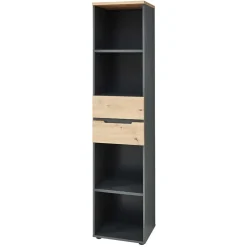 Wohnen Esszimmerregale|Regale*Aktenregal mit vier Fächern & zwei Schubladen - Kuetra