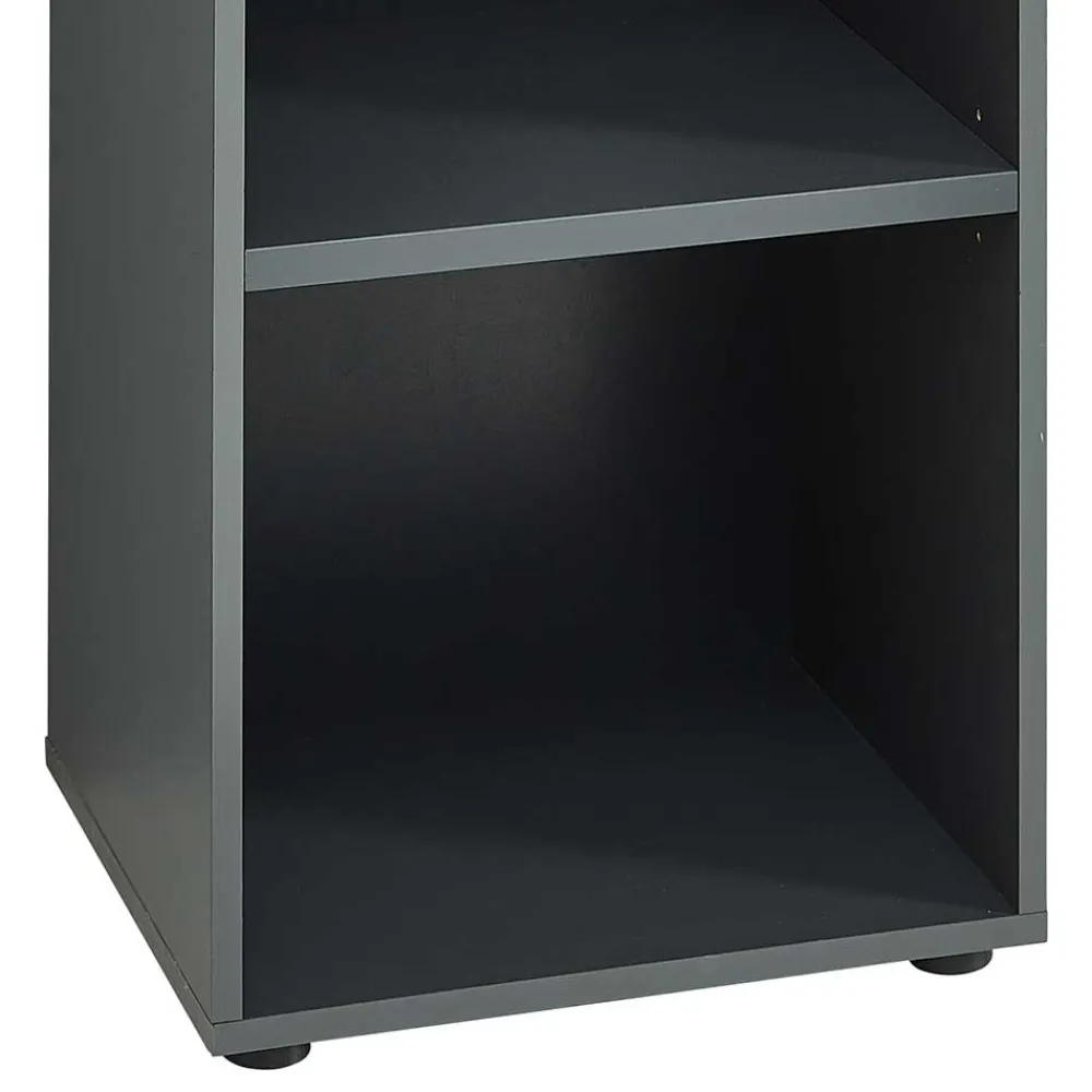 Wohnen Esszimmerregale|Regale*Aktenregal mit vier Fächern & zwei Schubladen - Kuetra