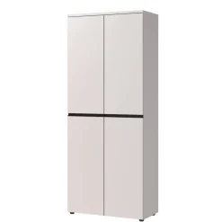 Wohnen Büroschränke*Aktenschrank in Hellgrau mit Schwarz - Great