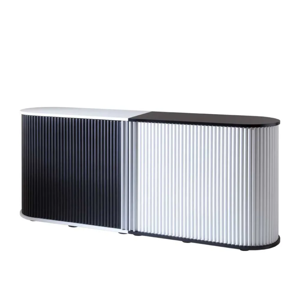 Wohnen Aktenschrank Mucurapo mit Rolladen (zweiteilig)