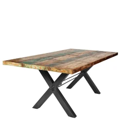 Wohnen Küchentische|Shabby Chic Möbel*Altholz Esstisch im Shabby Style - Nada