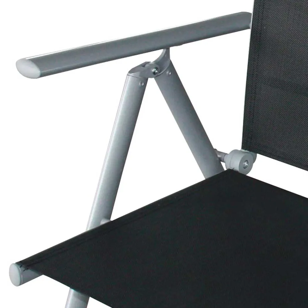 Wohnen Korbmöbel|Gartenstühle*Alu Gartenstuhl zum Klappen - Around (4er Set)