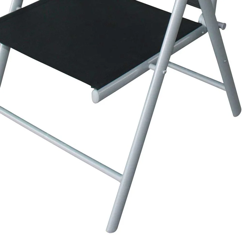 Wohnen Korbmöbel|Gartenstühle*Alu Gartenstuhl zum Klappen - Around (4er Set)