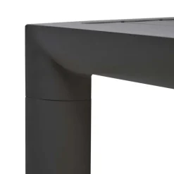 Wohnen Metall-Gartenmöbel|Gartentische*Alu Outdoor Tisch in Dunkelgrau - Lagusta