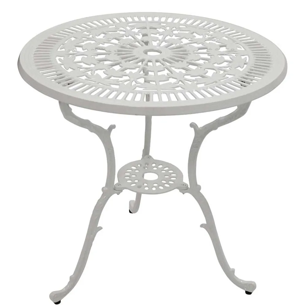 Wohnen Vintage Möbel|Metall-Gartenmöbel*Aluguss Tisch im Vintage Design - Canpur