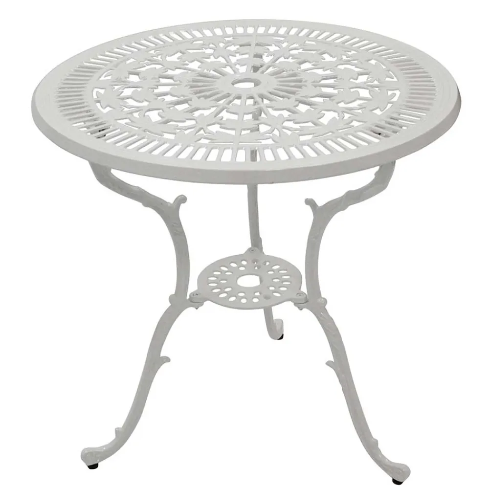 Wohnen Vintage Möbel|Metall-Gartenmöbel*Aluguss Tisch im Vintage Design - Canpur