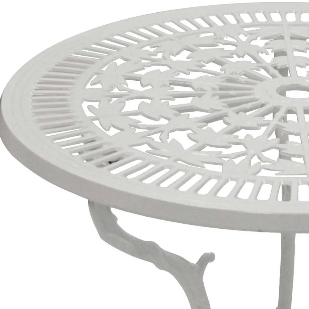 Wohnen Vintage Möbel|Metall-Gartenmöbel*Aluguss Tisch im Vintage Design - Canpur