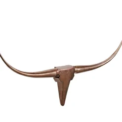 Wohnen Aluminium Stier Schädel in Bronze - Cravus