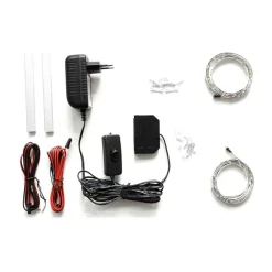 Wohnen Anbauwand in Weiß mit Wildeiche - Varzino (dreiteilig)