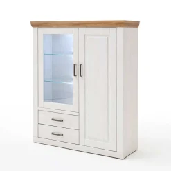 Wohnen Anbauwand Set im Country Style - Samula (vierteilig)