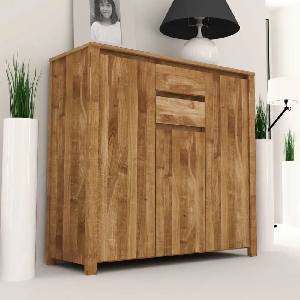 Wohnen Kommoden|Sideboards*Anrichte Nadalia aus Wildeiche Massivholz