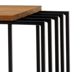 Wohnen Telefontische*Anstelltisch aus Eiche Massivholz - Hortenza