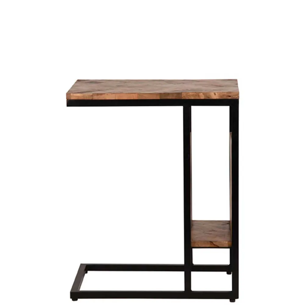 Wohnen Telefontische*Anstelltisch aus Mangoholz Natur - Janota