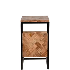 Wohnen Telefontische*Anstelltisch aus Mangoholz Natur - Janota