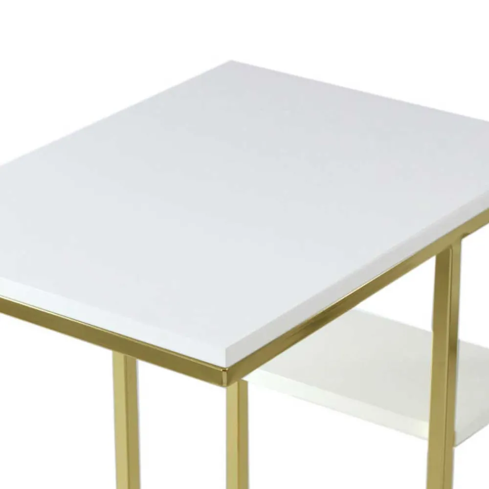 Wohnen Telefontische*Anstelltisch in Weiß - Antigrus