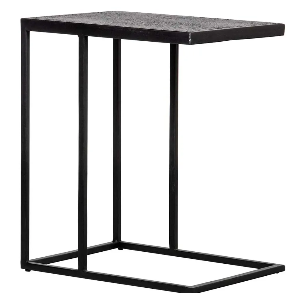 Wohnen Telefontische*Anstelltisch Set in Schwarz - Farog (zweiteilig)