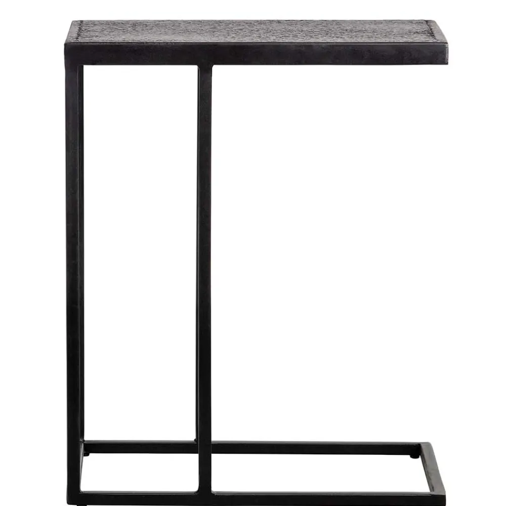 Wohnen Telefontische*Anstelltisch Set in Schwarz - Farog (zweiteilig)