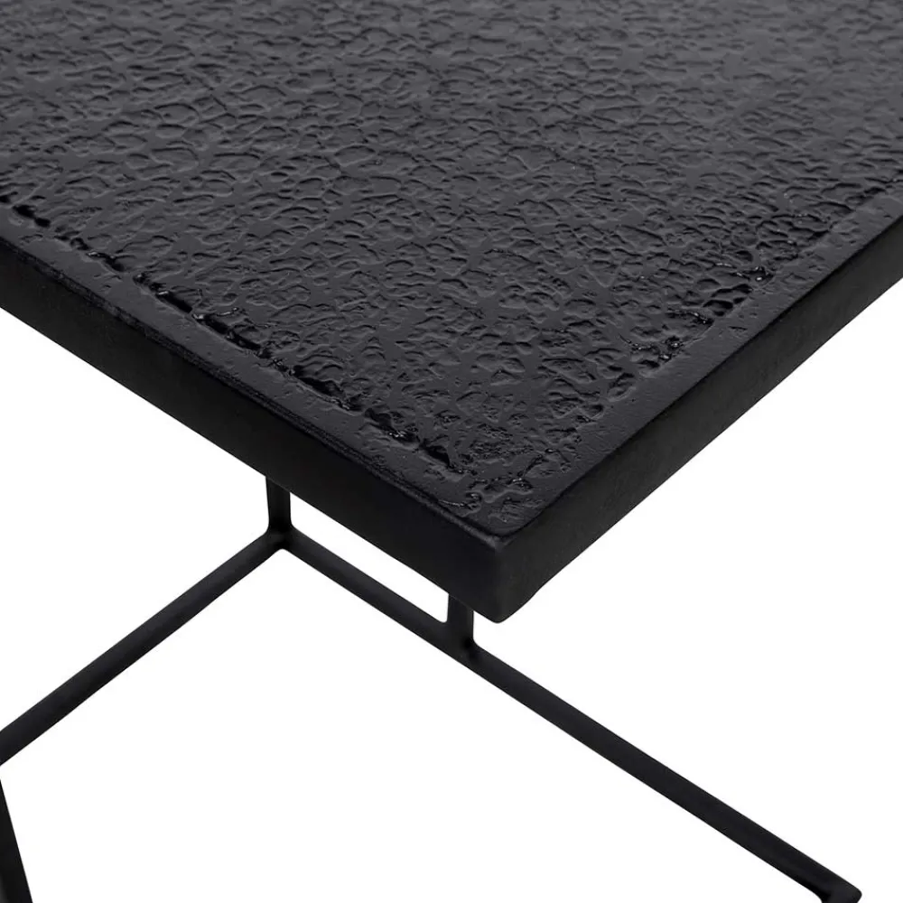 Wohnen Telefontische*Anstelltisch Set in Schwarz - Farog (zweiteilig)