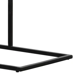 Wohnen Telefontische*Anstelltisch Set in Schwarz - Farog (zweiteilig)