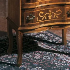 Wohnen Flurkommoden*Antike Kommode Agosto in Nussbaumfarben