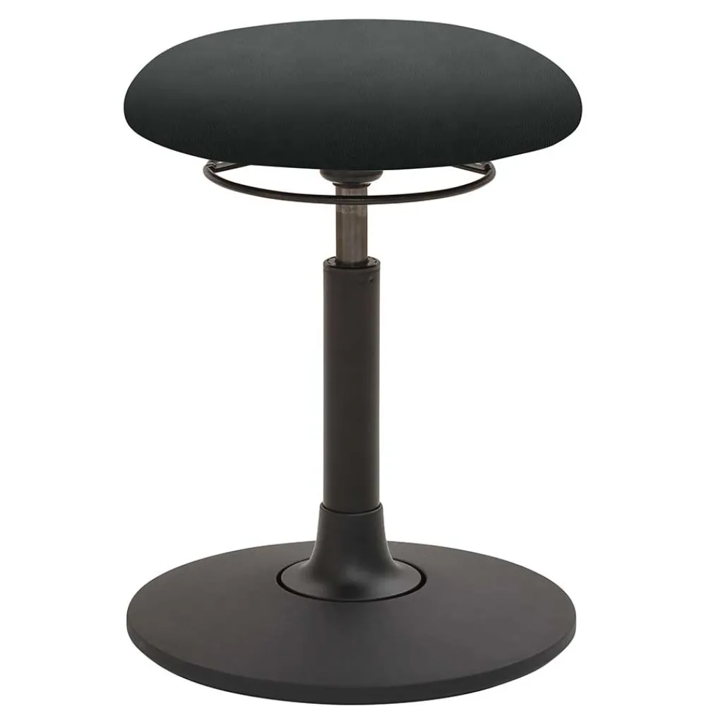 Wohnen Bürostühle*Arbeitshocker für aktives Sitzen in Schwarz - Moorland