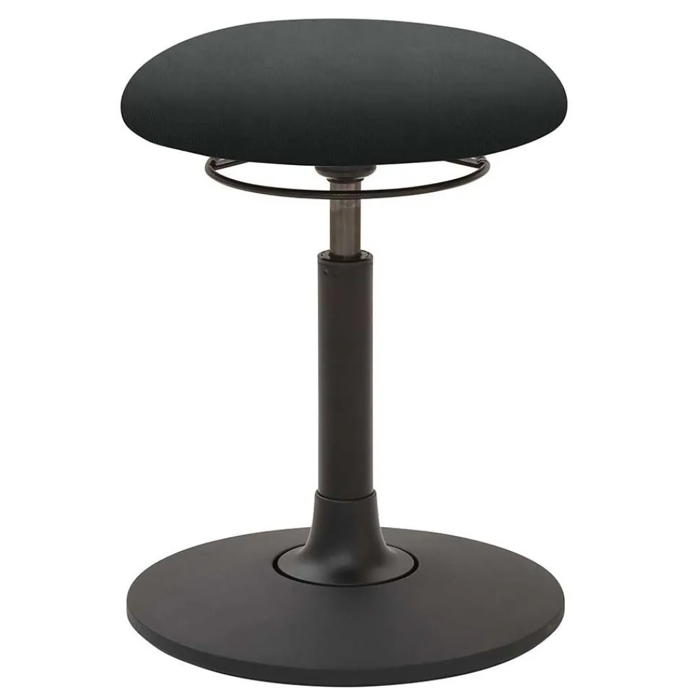 Wohnen Bürostühle*Arbeitshocker für aktives Sitzen in Schwarz - Moorland