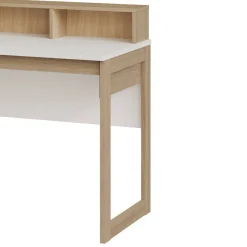 Wohnen Home Office Möbel|Büro Komplett*Arbeitszimmer Möbel-Kombi in Weiß - Ovidio (dreiteilig)