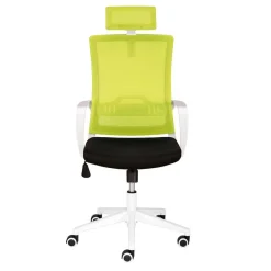 Wohnen Armlehnen Computerstuhl in Hellgrün & Schwarz - Veronica