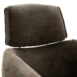 Wohnen Armlehnen Drehstuhl in Braun - Arjama (2er Set)