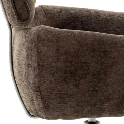 Wohnen Armlehnen Drehstuhl in Braun - Arjama (2er Set)